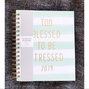 Mint & Striped Christian 2018-2019 Planner